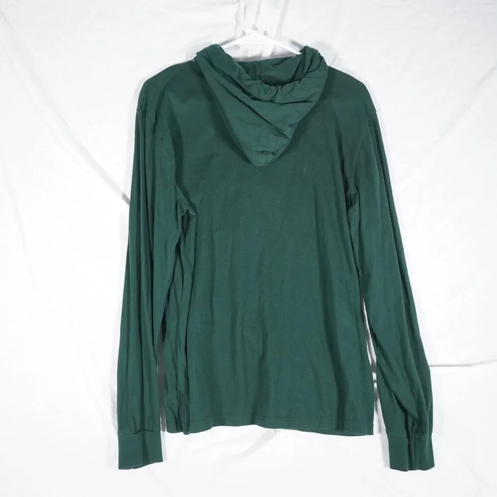 Polo Ralph Lauren Spellout Hoodie Green Medium
